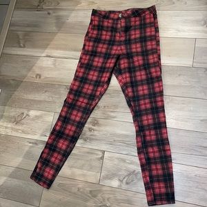 Women’s plaid pants from Asos